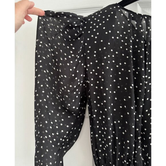 Magda Butrym "Barletta" Polka-Dot Silk Mini Dress, size 34 (fits size 0) - Picture 10 of 15